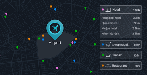 Airport amenities, brought to life